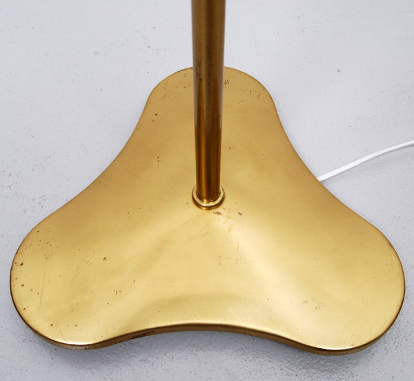 Brass Floor Lamp by Hans Bergström for ASEA, 1940s