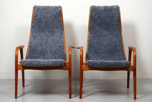 Pair of Lamino Lounge Chair by Yngve Ekström for Swedese