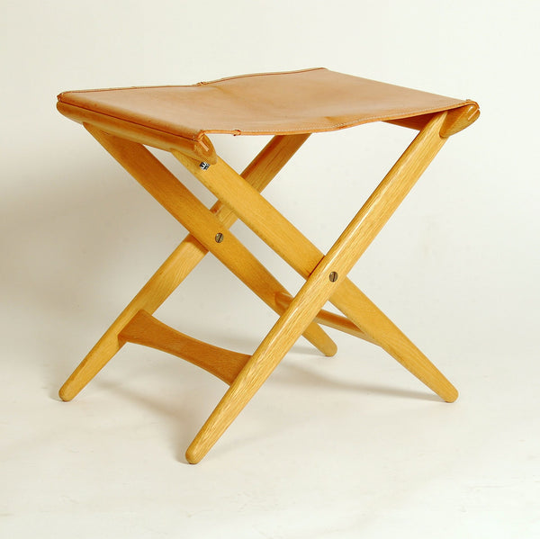 Folded Stool by Uno & Östen Kristiansson for Luxus