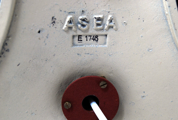 Brass Floor Lamp by Hans Bergström for ASEA, 1940s