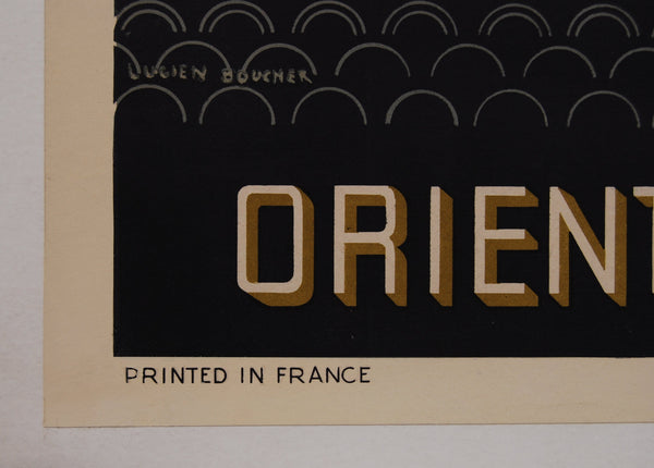 Original Air France Poster For The Orient Extreme-Orient 1947