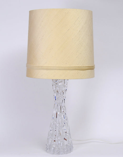 Crystal Table Lamp by Carl Fagerlund, Orrefors