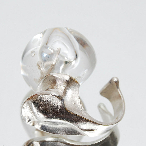 Sterling Silver Ring "The Man In Cosmos" Lapponia by Björn Weckström