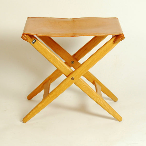 Folded Stool by Uno & Östen Kristiansson for Luxus