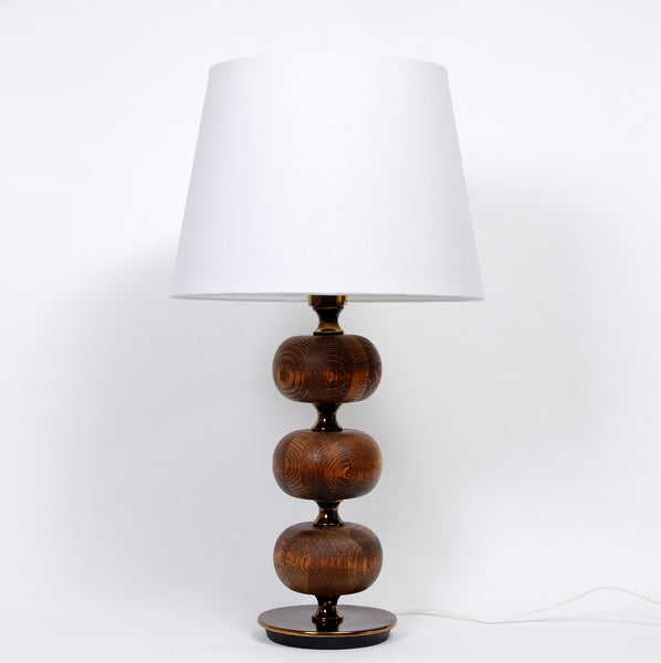 Wenge Wood Table Lamp by Henrik Blomqvist for Stilarmatur